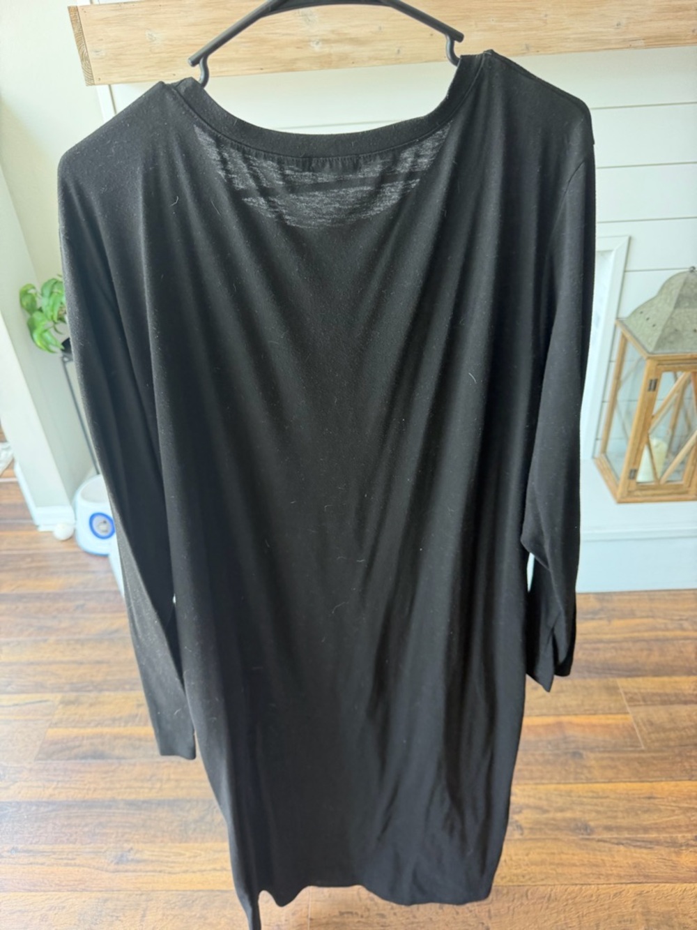 Black Long Sleeve Women's Dress - Classic Comfortable Style